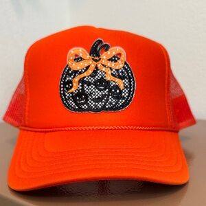 Pumpkin Trucker Hat